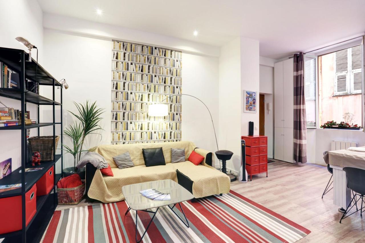 Centrale 2 - F4 Spacieux Et Confortable Au Centre Du Vieux-Nice Apartment ภายนอก รูปภาพ